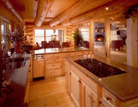 Cuisine maison en bois
